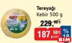 KEBİR TEREYAĞI 500 G